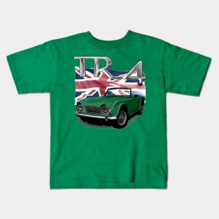 TR4 Triumph Kids T-Shirt